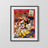 USC Autograph SI Print - Matt Leinart - 55-19 Title Rout College FSPrints Gallery Frame 16x20