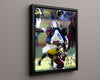 South Carolina Autograph Print - Clowney "The Hit" College FSPrints Floating Canvas 16x20