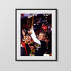 Ohio State Autograph Print - Urban Meyer Championship Trophy College FSPrints Gallery Frame 16x20