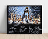 Villanova Autograph Print - 2016 Champions Celebration - Confetti Storm College FSPrints Poster 16x20