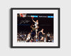 Villanova Autograph Print - Donte DiVincenzo Dunk - Big Game Bounce College FSPrints Gallery Frame 16x20