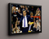 Villanova Autograph Print - Jay Wright - Net-Cutting Champion College FSPrints Floating Canvas 16x20