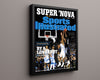 Villanova Autograph SI Print - Super Nova - Championship Burst College FSPrints Floating Canvas 16x20