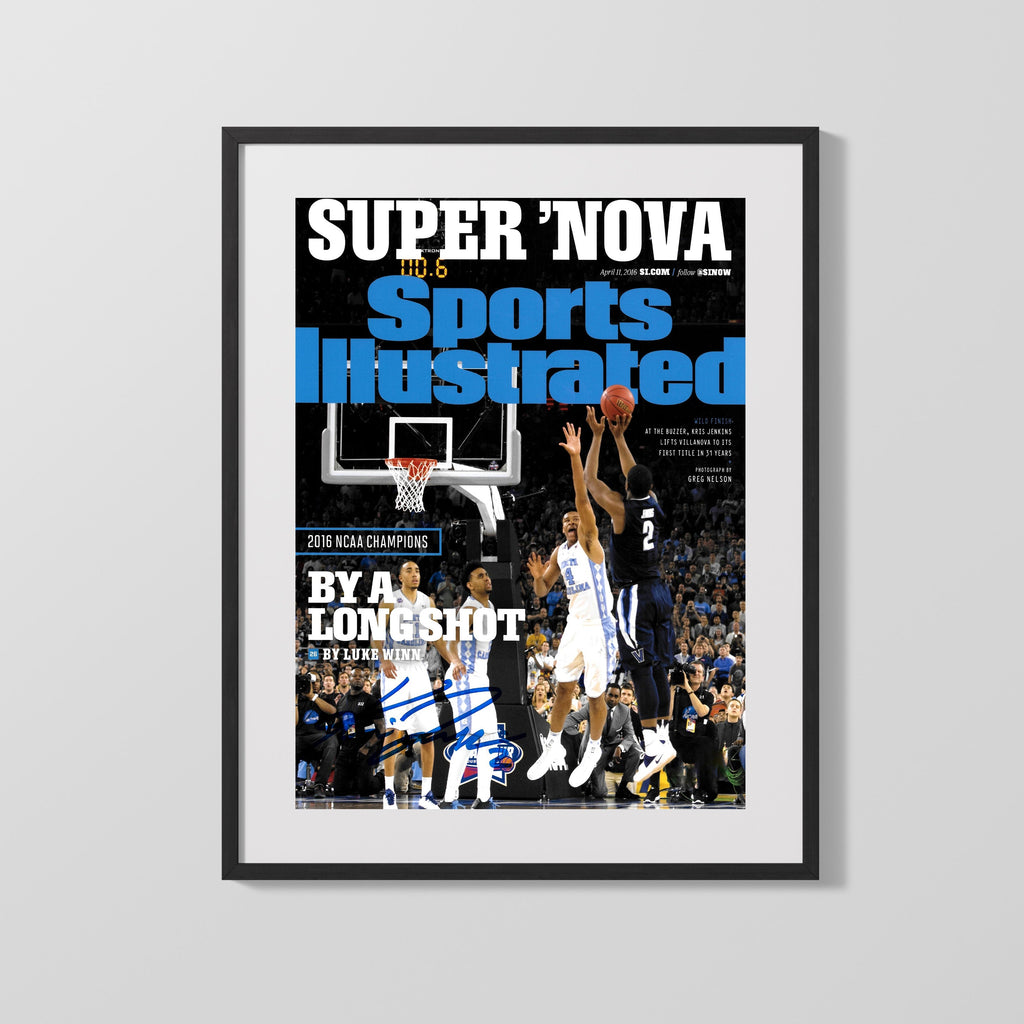 Villanova Autograph SI Print - Super Nova - Championship Burst College FSPrints Gallery Frame 16x20