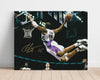 Vince Carter Autograph Print - Raptors Dunk - Air Canada Soars