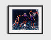 Vince Carter Autograph Print - Raptors Slam - Half Man Half Amazing