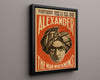 Vintage Magic Poster - Alexander - The Man Who Knows (Photo) Magic Vintage Framed Prints Floating Canvas 16x20