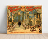 Vintage Magic Poster - Bancroft - The Magician Palace Magic Vintage Framed Prints Poster 16x20