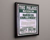 Vintage Magic Poster - Hardeen - Challenge Accepted Magic Vintage Framed Prints Floating Canvas 16x20