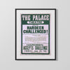 Vintage Magic Poster - Hardeen - Challenge Accepted Magic Vintage Framed Prints Gallery Frame 16x20