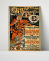 Vintage Magic Poster - Herrmann the Great - 3rd Tour Magic Vintage Framed Prints Poster 16x20