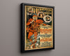 Vintage Magic Poster - Herrmann the Great - 3rd Tour Magic Vintage Framed Prints Floating Canvas 16x20