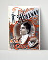 Vintage Magic Poster - Houdini - King of Cards Magic Vintage Framed Prints Poster 16x20