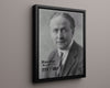 Vintage Magic Poster - Houdini - Master of Mystery Magic Vintage Framed Prints Floating Canvas 16x20