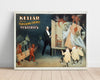 Vintage Magic Poster - Kellar - Cabinet of Mysteries Magic Vintage Framed Prints Poster 16x20