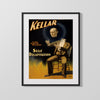 Vintage Magic Poster - Kellar - Self Decapitation Magic Vintage Framed Prints Gallery Frame 16x20