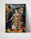 Vintage Magic Poster - Samri Baldwin - The White Mahatma Magic Vintage Framed Prints Poster 16x20