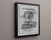 Vintage Magic Poster - Society of American Magicians Dinner Magic Vintage Framed Prints Floating Canvas 16x20