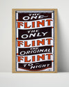Vintage Magic Poster - The One and Only Flint - Singular Marvel Magic Vintage Framed Prints Poster 16x20