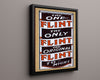 Vintage Magic Poster - The One and Only Flint - Singular Marvel Magic Vintage Framed Prints Floating Canvas 16x20