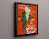 Vintage Theater Poster - Devils Auction - Lantern Parade Theater Vintage Framed Prints Floating Canvas 16x20