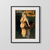 Vintage Theater Poster - Devils Auction - Masquerade Kiss Theater Vintage Framed Prints Gallery Frame 16x20