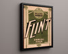 Vintage Theater Poster - Flint - Tour of Sparks Theater Vintage Framed Prints Floating Canvas 16x20