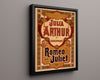 Vintage Theater Poster - Romeo and Juliet - Timeless Tragedy Theater Vintage Framed Prints Floating Canvas 16x20