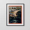 Vintage Theater Poster - The Air Ship Theater Vintage Framed Prints Gallery Frame 16x20