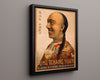 Vintage Theater Poster - The Chinese House of Mystery Theater Vintage Framed Prints Floating Canvas 16x20