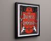 Vintage Theater Poster - The Duchess of Devonshire Theater Vintage Framed Prints Floating Canvas 16x20