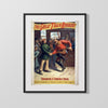 Vintage Theater Poster - The Great Train Robbery Theater Vintage Framed Prints Gallery Frame 16x20