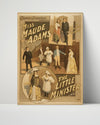 Vintage Theater Poster - The Little Minister Theater Vintage Framed Prints Poster 16x20