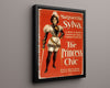 Vintage Theater Poster - The Princess Chic Theater Vintage Framed Prints Floating Canvas 16x20