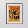 Vintage Theater Poster - The Queen of Chinatown Game Theater Vintage Framed Prints Gallery Frame 16x20