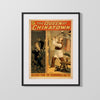 Vintage Theater Poster - The Queen of Chinatown Rescued Theater Vintage Framed Prints Gallery Frame 16x20