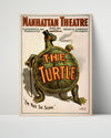 Vintage Theater Poster - The Turtle Theater Vintage Framed Prints Poster 16x20