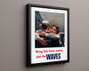 Vintage War Poster - Bring Him Home Sooner Join the Waves WWII Posters Vintage Framed Prints Floating Canvas 16x20