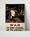 Vintage War Poster - Empire Call - RallyUp WWII Posters Vintage Framed Prints Poster 16x20