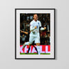 Wayne Rooney Autograph Print - England - Goal Soccer FramedSportPrints Gallery Frame 16x20