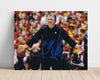 West Virginia Autograph Print - Bob Huggins - Huggy Bear Style College FSPrints Poster 16x20