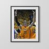 Wichita State Autograph Print - Ron Baker - Shocker Pride College FSPrints Gallery Frame 16x20