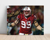 Wisconsin Autograph Print - JJ Watt - Badger Beast College FSPrints Poster 16x20