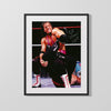 Wrestling Autograph Photo - Bret Hart Sharpshooter - Excellence of Execution Wrestling FramedSportPrints Gallery Frame 16x20