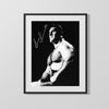 Wrestling Autograph Photo - Bruno Sammartino Legend - Living Strongman Wrestling FramedSportPrints Gallery Frame 16x20