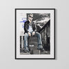 Wrestling Autograph Photo - Chris Jericho Rock Look - Break the Walls Down Wrestling FramedSportPrints Gallery Frame 16x20