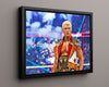 Wrestling Autograph Photo - Cody Rhodes Champion - American Nightmare Wrestling FramedSportPrints Floating Canvas 16x20