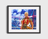 Wrestling Autograph Photo - Cody Rhodes Champion - American Nightmare Wrestling FramedSportPrints Gallery Frame 16x20