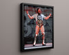 Wrestling Autograph Photo - Daniel Bryan Yes Movement - Respect the Beard Wrestling FramedSportPrints Floating Canvas 16x20