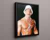 Wrestling Autograph Photo - John Cena Champ - You Can't See Me Wrestling FramedSportPrints Floating Canvas 16x20